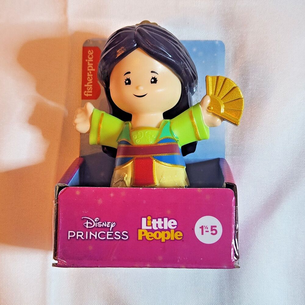 Fisher Price Little People Disney Princess Mulan JFH46 JFF69 NIB Figure